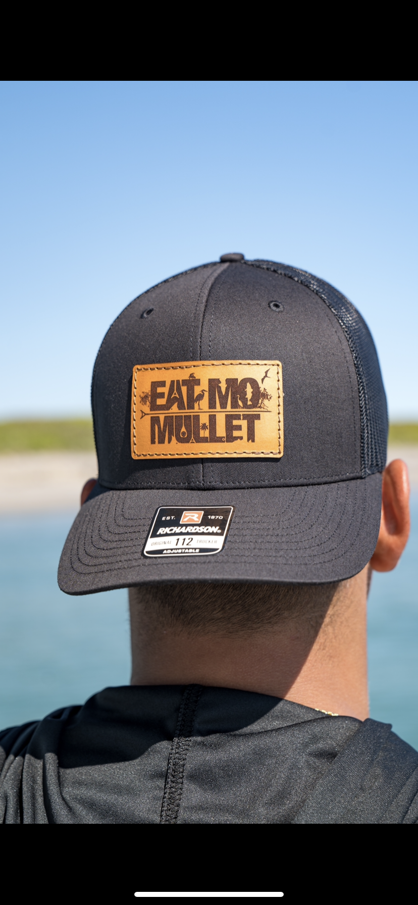 Leather Patch Snap Back – eatmomullet
